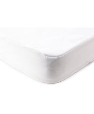 Sábana bajera impermeable - Blanco - 70 x 140 cm - Bebé - Rectangular