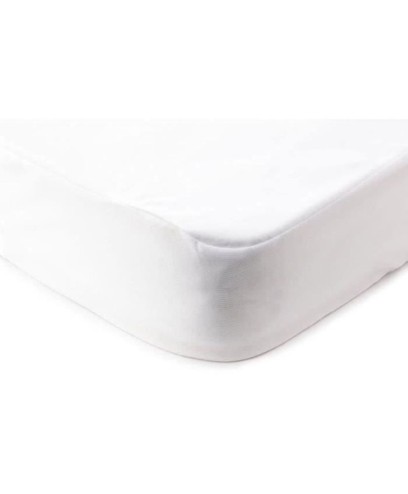 Sábana bajera impermeable - Blanco - 70 x 140 cm - Bebé - Rectangular Sábana bajera impermeable - Blanco - 70 x 140 cm - Bebé - Rectangular