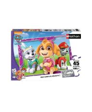 Nathan-PAW PATROL CORE-Puzzle 45 Teile – Die Mädchen von Paw Patrol