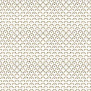 Papier calque japonais 90 g/ m² - 30 x 30 cm - Paons dorés