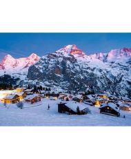 1000 Teile Puzzle Das Berner Oberland, Mürren
