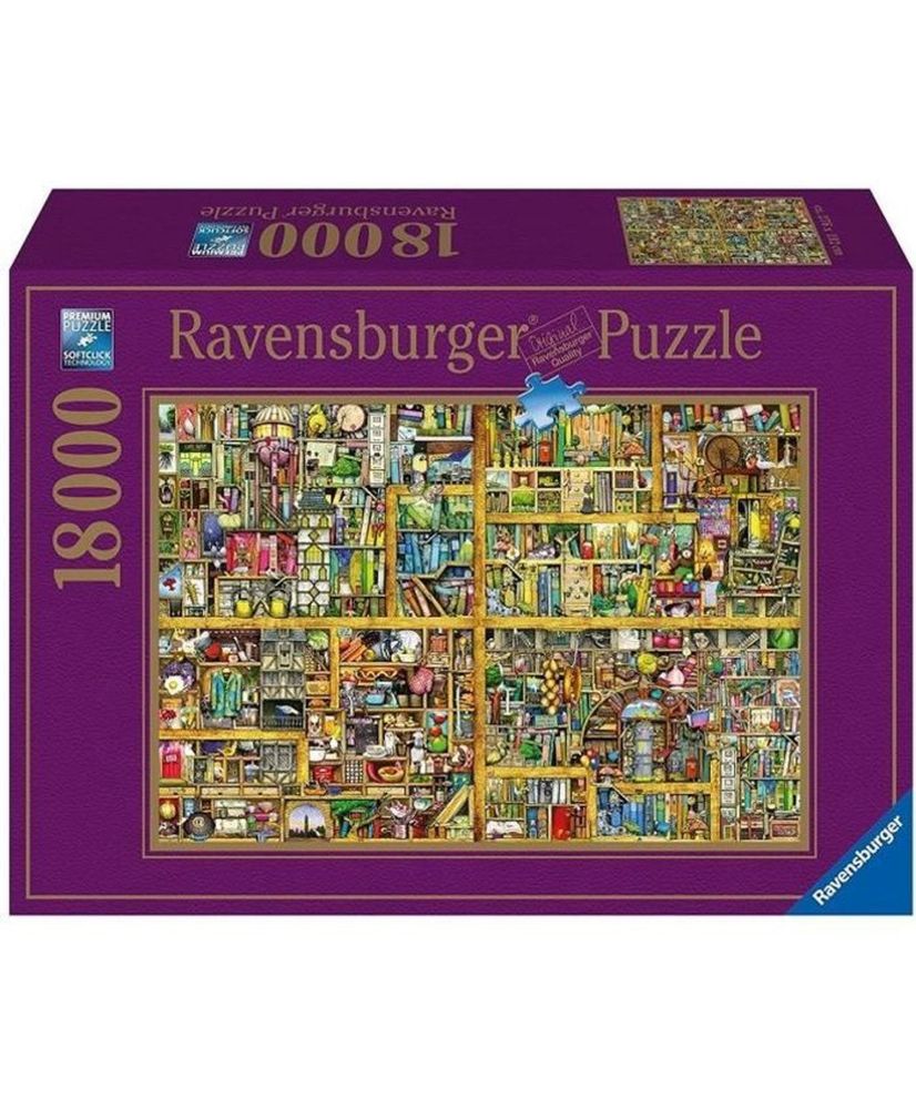 Ravensburger Puzzle - XXL Magic Library - 18000 Teile - Architektur und Denkmäler Ravensburger Puzzle - XXL Magic Library - 18000 Teile - Architektur und Denkmäler