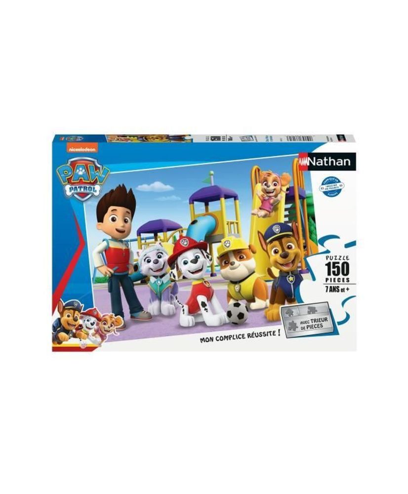 Nathan-PAW PATROL CORE-Puzzle 150 pezzi - Chase, Marcus e compagnia Nathan-PAW PATROL CORE-Puzzle 150 pezzi - Chase, Marcus e compagnia