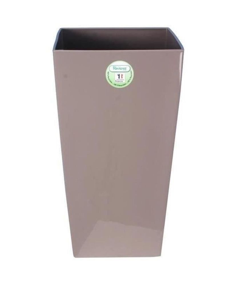 Pot de fleurs Nuance - Carré-29 x 29 x 52 cm -Taupe Pot de fleurs Nuance - Carré-29 x 29 x 52 cm -Taupe