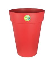 Pot de fleurs Soleilla - Rond Ø 50 x 66 cm - Rouge