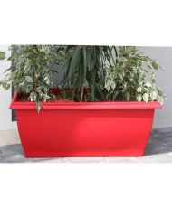 Jardiniere Evolution - 80 x 40 x 32 cm - 64 L - Rouge