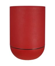 Pot de fleurs Tulipe - granit - rouge