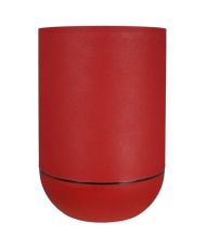 Blumenkasten - RISS - TULIP GRANIT - Kunststoff Ø 50 cm - Rot