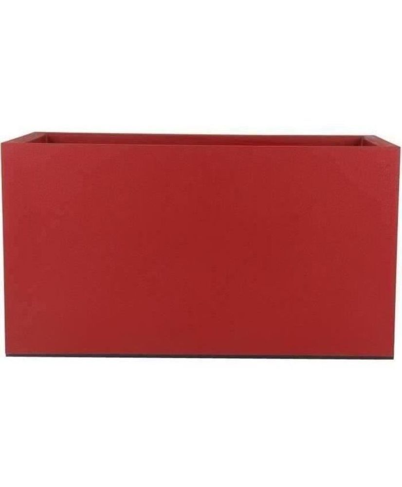 Bac à fleurs GRANIT - 60 x 30 cm - Rouge Bac à fleurs GRANIT - 60 x 30 cm - Rouge