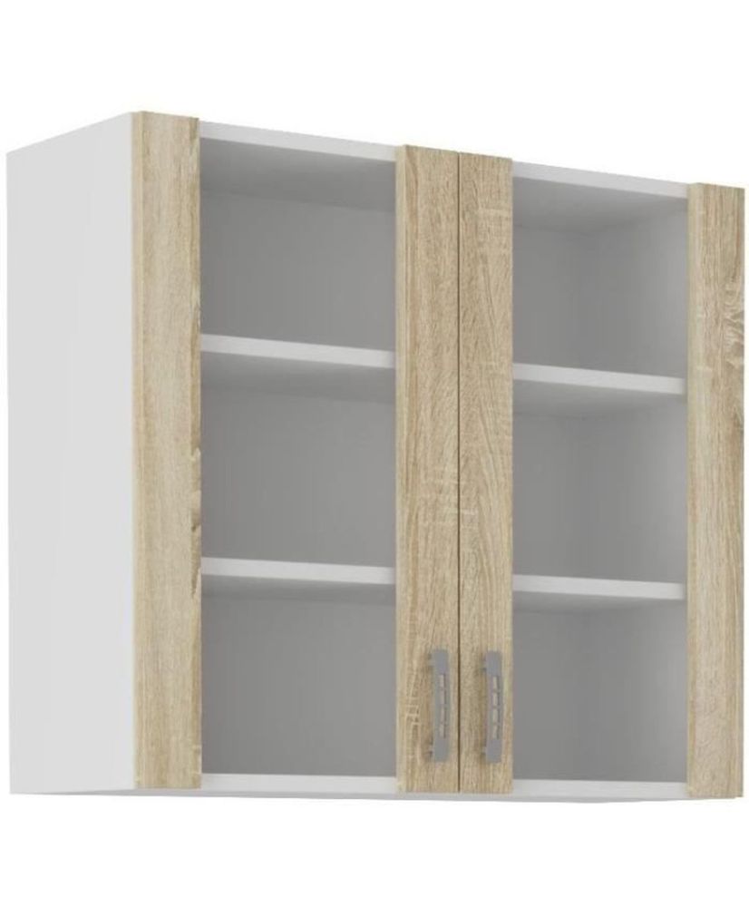 Hochschrank SARA – 2 Türen – Sonoma-Eiche – 80 x 31 x 71,5 cm Hochschrank SARA – 2 Türen – Sonoma-Eiche – 80 x 31 x 71,5 cm