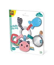  Babyspielzeug - Aktivitätsspielring - Katy die Katze - Rosa