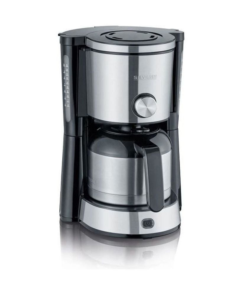 Isotherme Filterkaffeemaschine – 8 Tassen – 1 l – 1.000 W – Aromaauswahl – Edelstahl/Schwarz Isotherme Filterkaffeemaschine – 8 Tassen – 1 l – 1.000 W – Aromaauswahl – Edelstahl/Schwarz