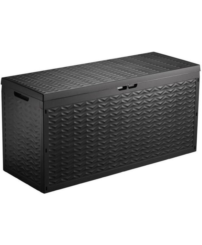 TOOD Resin storage trunk / chest 330 L - 120 x 45 x 60 cm - Anthracite gray TOOD Resin storage trunk / chest 330 L - 120 x 45 x 60 cm - Anthracite gray