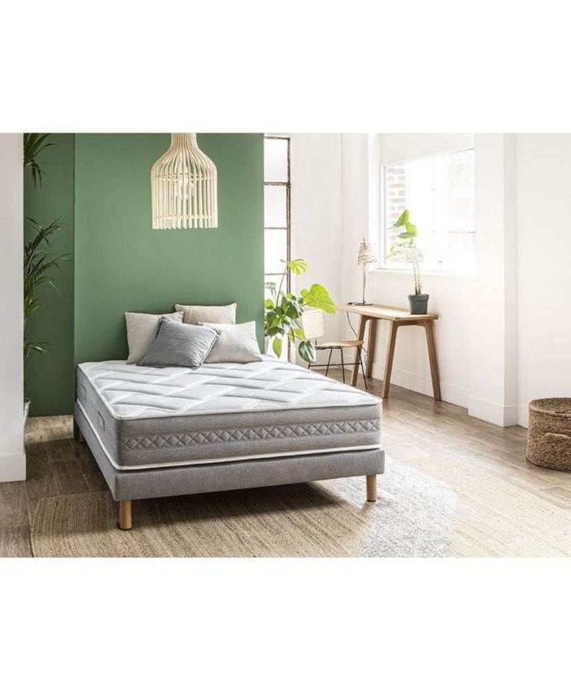 Boxspring + Matratzen-Set – 140 x 190 – Dicke 28 cm – 100 % Taschenfedern Boxspring + Matratzen-Set – 140 x 190 – Dicke 28 cm – 100 % Taschenfedern