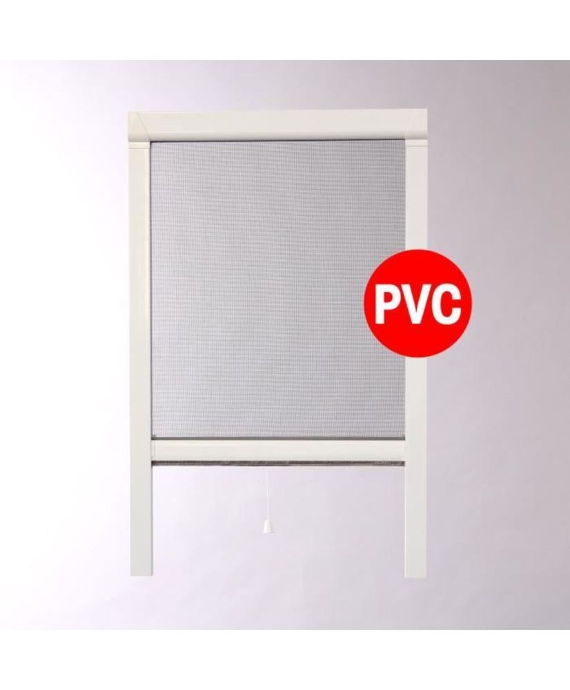 PVC window mosquito net 80 x 100 cm - Cuttable in width and height