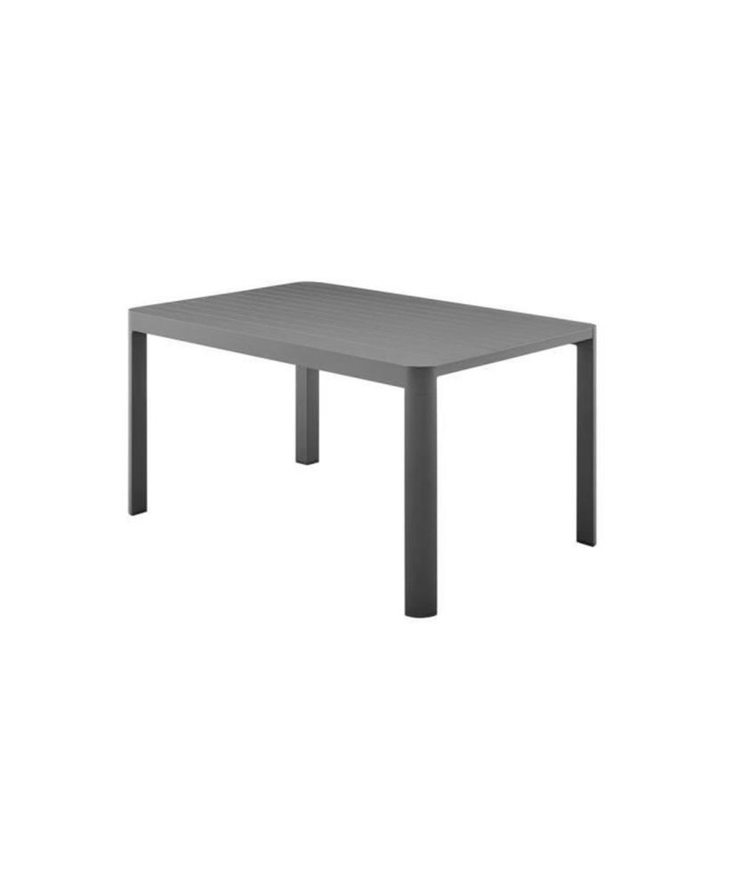 Table de jardin extensible en aluminium - 97/149 x 149 x 149 x 75 cm Table de jardin extensible en aluminium - 97/149 x 149 x 149 x 75 cm