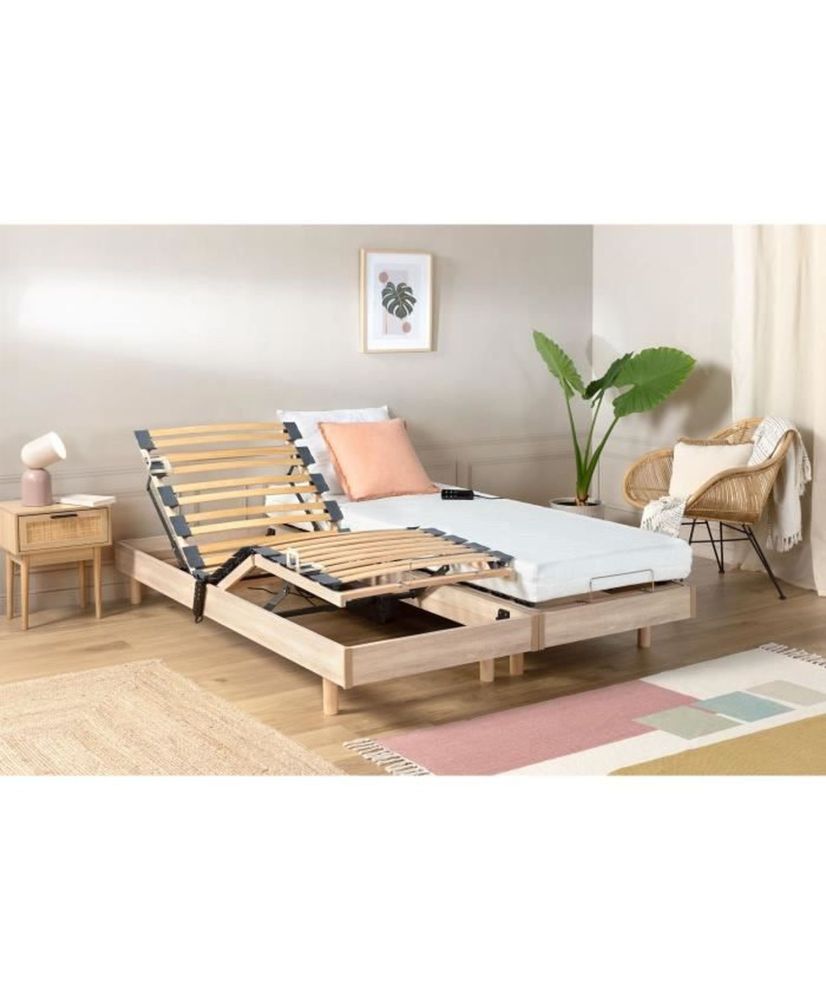 Ensemble relaxation TALCA matelas + sommiers 2 x 70 x 190 Ensemble relaxation TALCA matelas + sommiers 2 x 70 x 190