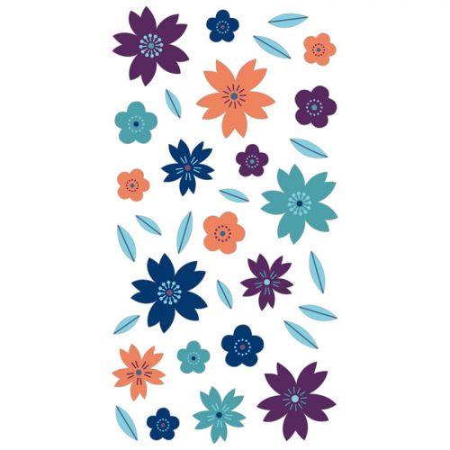 Stickers 3D puffies - Fleurs Stickers 3D puffies - Fleurs