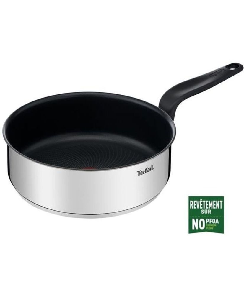 PRIMARY sauteuse inox avec revetement anti-adhésif 24 cm PRIMARY sauteuse inox avec revetement anti-adhésif 24 cm