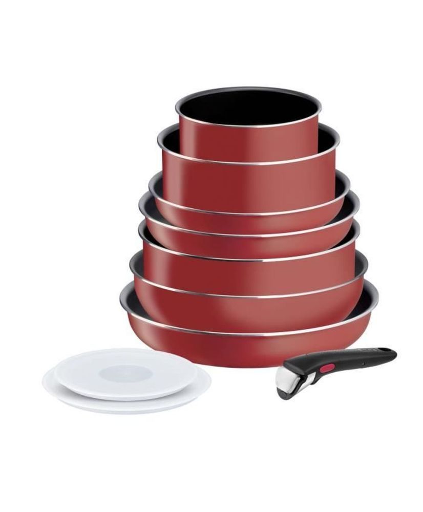 TEFAL 10-piece cookware set, Non-stick coating, Frying pan, Saucepan TEFAL 10-piece cookware set, Non-stick coating, Frying pan, Saucepan