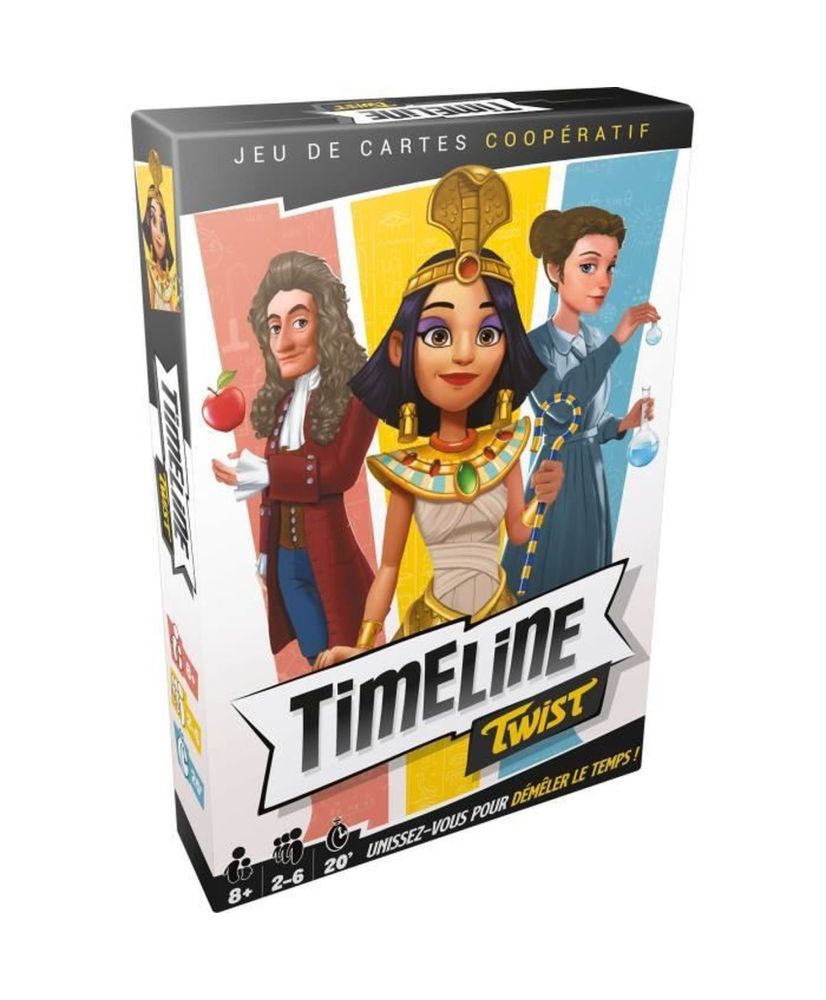 Timeline Twist|Asmodee - Cooperative card game Timeline Twist|Asmodee - Cooperative card game
