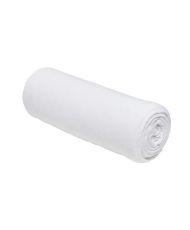 Fitted sheet - 90 x 190+25 cm jersey - Chalk