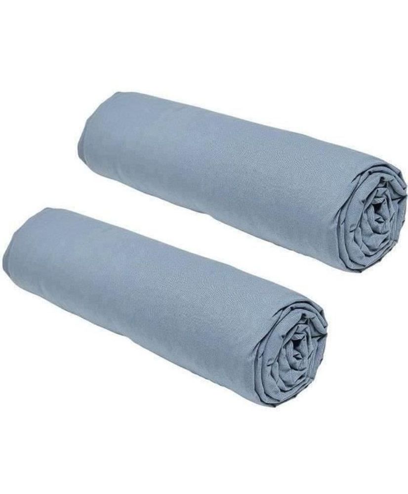 2 fitted sheets - 140 x 190 cm - Denim 2 fitted sheets - 140 x 190 cm - Denim