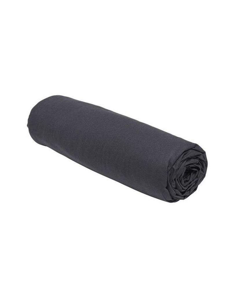 Spannbettlaken – 140 x 200+30 cm, einfarbig – Anthrazit Spannbettlaken – 140 x 200+30 cm, einfarbig – Anthrazit