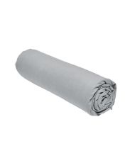Drap housse - 140 x 200+30 cm uni - Acier
