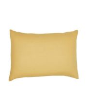 Pillowcase - 50 x 70+5 cm plain - Ocher