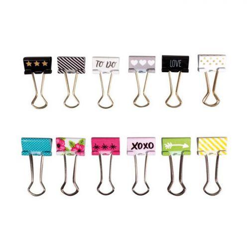 Kit 12 wire clips - Fantasy Kit 12 wire clips - Fantasy