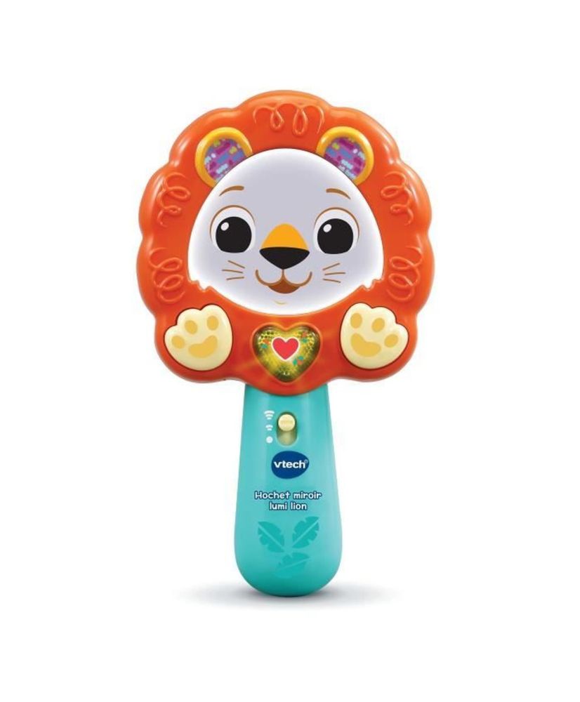 Lumi Lion Mirror Rattle Lumi Lion Mirror Rattle