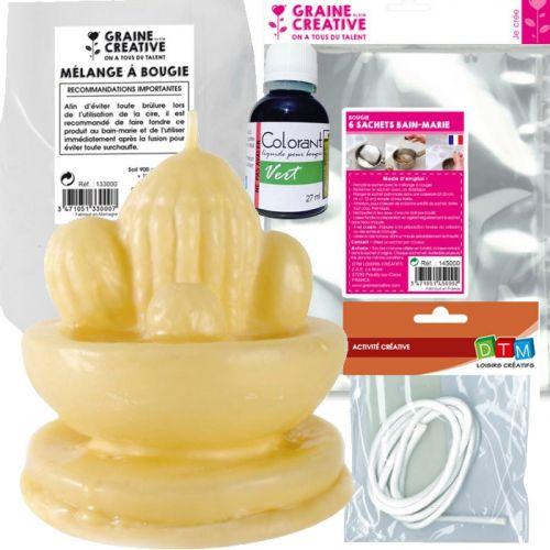 Kit de fabrication Bougies cactus Kit de fabrication Bougies cactus