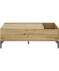 Ensemble salon Meuble TV 164 cm + Table basse relevable + buffet 155 cm - Mélaminé