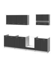Cucina completa 300 cm - Grigio Opaco