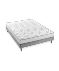 Materasso 140 x 190 cm + boxspring - 5 zone e memory foam - 16 cm