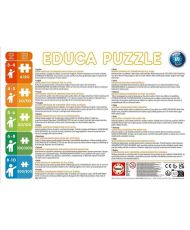 4 puzzle progressivi - EDUCA - Multi 4 In 1 Ultimate Spider-Man