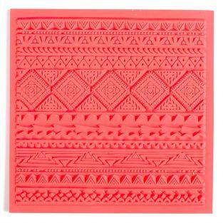 Tapis de texture pour FIMO - Ethnique