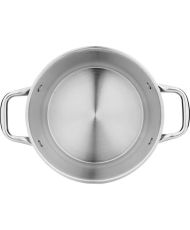 Marmite 32 cm avec couvercle – Inox 