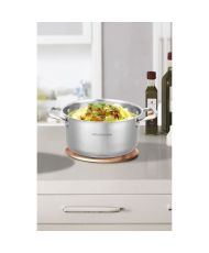  36 cm Topf mit Deckel – Edelstahl