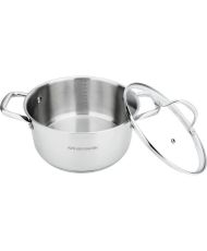 Marmite 36 cm avec couvercle – Inox 