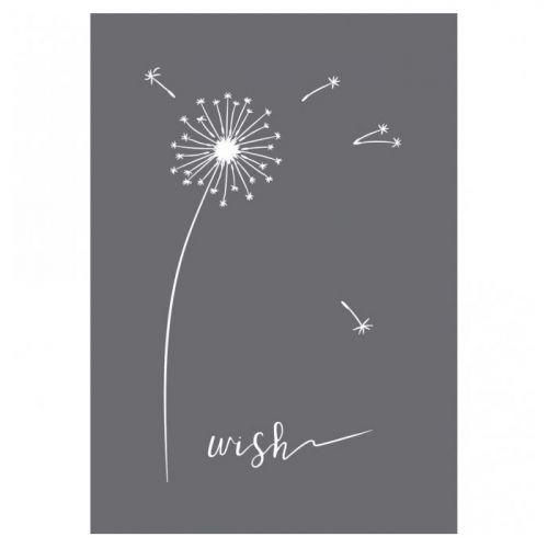 Stencil Dandelion A5 + spatula Stencil Dandelion A5 + spatula