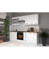 ATLAS Colonna con 2 ante battenti - bianco - 80 x 31 x 72