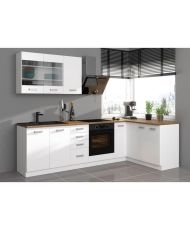 ATLAS 2-door sink unit - 80 x 82 x 52 cm - white - Worktop not included