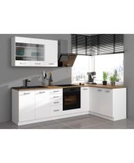 ATLAS Oven cabinet - white - 60 x 52 x 82 cm - Worktop not included