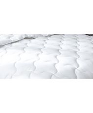 ABEIL Warme Bettdecke 140 x 200 cm weiß