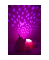  UNICORN night light and musical plush toy - JEMINI 39 cm