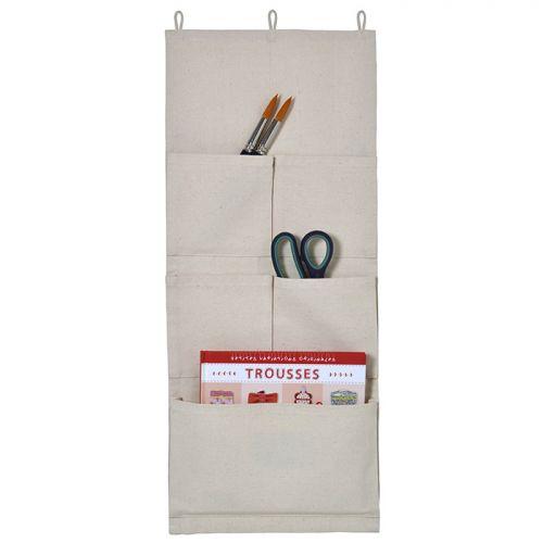 Rangement mural en tissu 27 x 65 cm Rangement mural en tissu 27 x 65 cm
