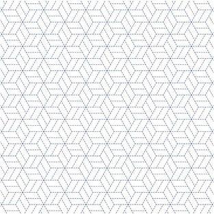 Japanese tracing paper 90 g/ m² - 30 x 30 cm - Stars
