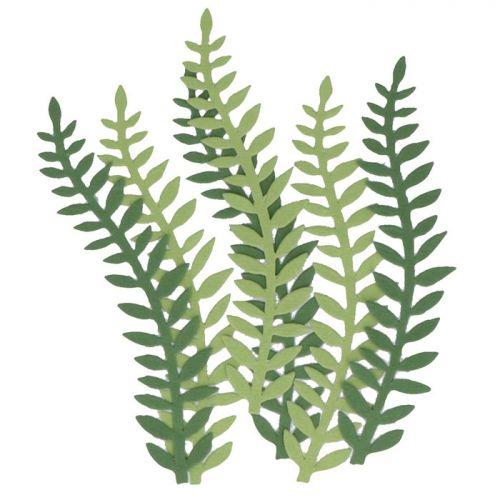 6 feuilles de papier plantes vertes 6 feuilles de papier plantes vertes